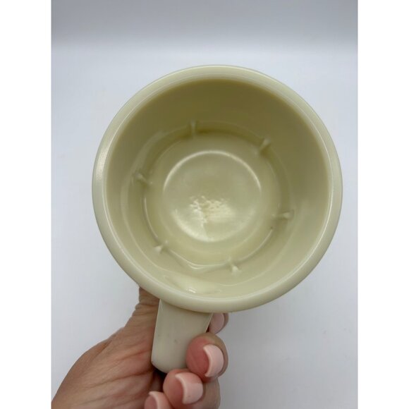 Vintage Shulton Old Spice Shaving Mug Milk Glass Mug - Picture 8 of 8